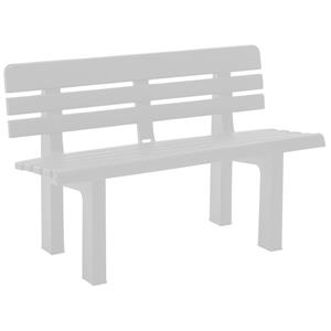 PANCHINE RESINA GENZIANA BIANCHE